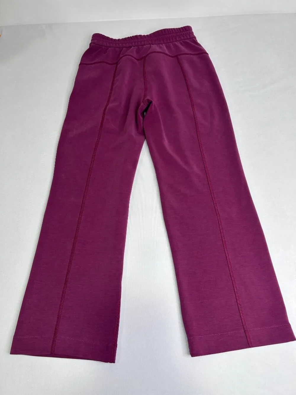 Lululemon Softstreme High Rise Pant Size 6 Magenta Plum Hemmed 27 Inseam